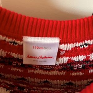 Beautiful Hanna Anderson Holiday Sweater dress! Size 5, like new!